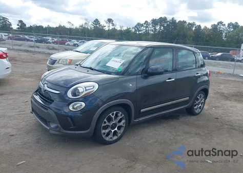 2014 Fiat 500L Trekking from USA, damaged, VIN ZFBCFADH2EZ014246